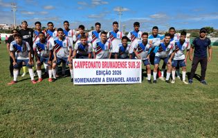 Campeonato Brumadense Emanoel Araújo, retornou com homenagem especial a Manelão