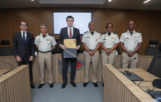 MP-BA E POLÍCIA MILITAR REFORÇAM PARCERIA NO COMBATE À CRIMINALIDADE DURANTE ENCONTRO COM OFICIAIS SUPERIORES
