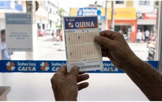 Aposta de Guajeru acerta quatro números da Quina e fatura mais de R$ 6,5 mil
