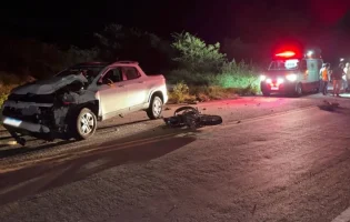 Colisão na BA-026, em Maracás, deixa um morto e dois feridos