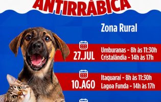 Brumado inicia vacinação antirrábica na zona rural; confira o calendário