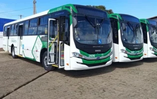Vitória da Conquista recebe 26 novos ônibus para reforçar transporte coletivo