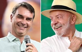 Flávio Bolsonaro tem 52% dos votos válidos e Lula, 48%, aponta PoderData