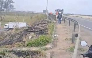 Jovem é resgatado pelo Corpo de Bombeiros em viaduto de Vitória da Conquista